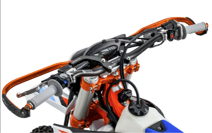 Zeta Racing Pro Armor Handguards installed