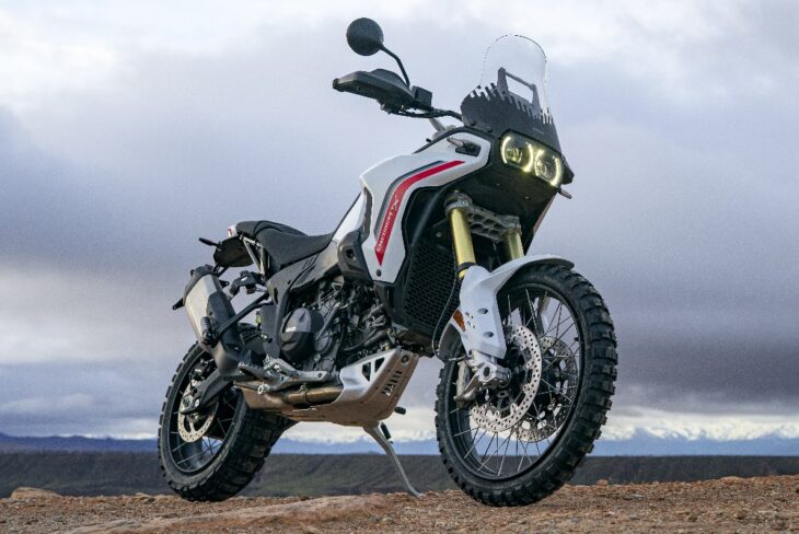 2026 Ducati DesertX front view