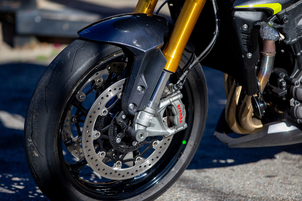 2026 Triumph Speed Triple 1200 RS front wheel 2026 Triumph Speed Triple 1200 RS front wheel