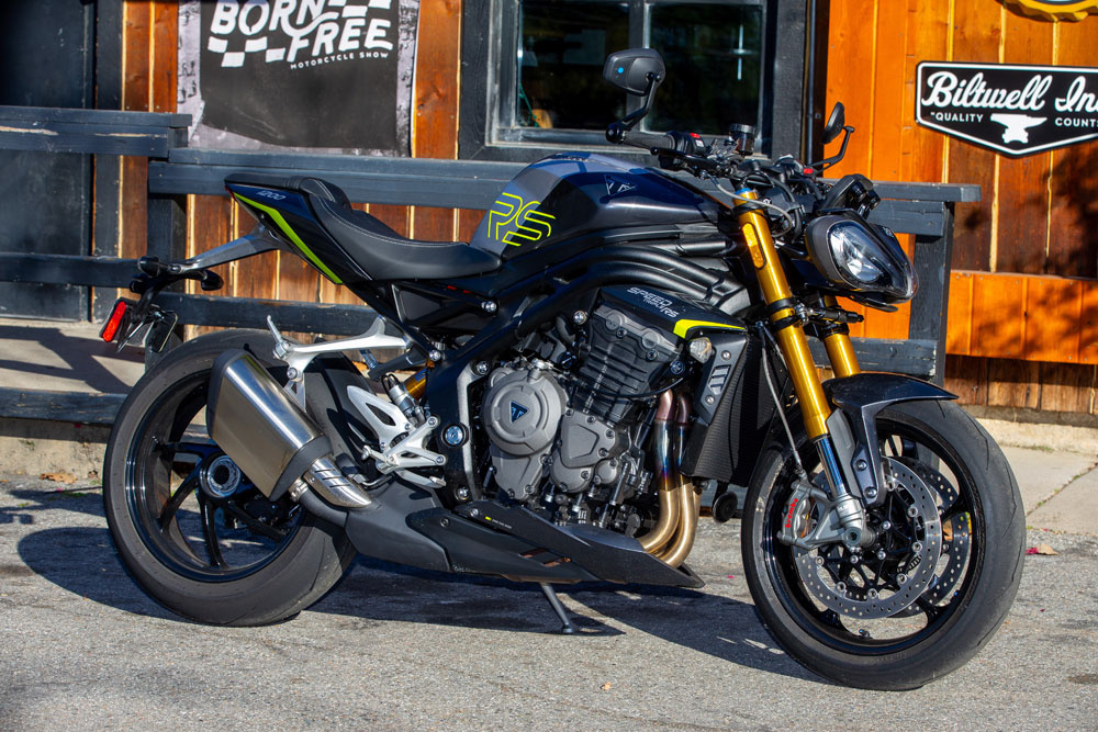 2026 Triumph Speed Triple 1200 RS right side 2026 Triumph Speed Triple 1200 RS right side