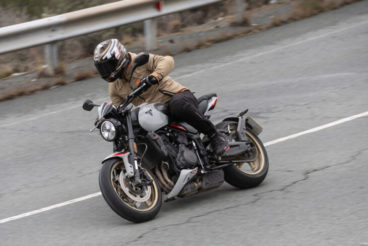 2026 Triumph Trident 800 action