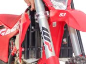 AXP Racing Fast-Cleaning Radiator Guards installed