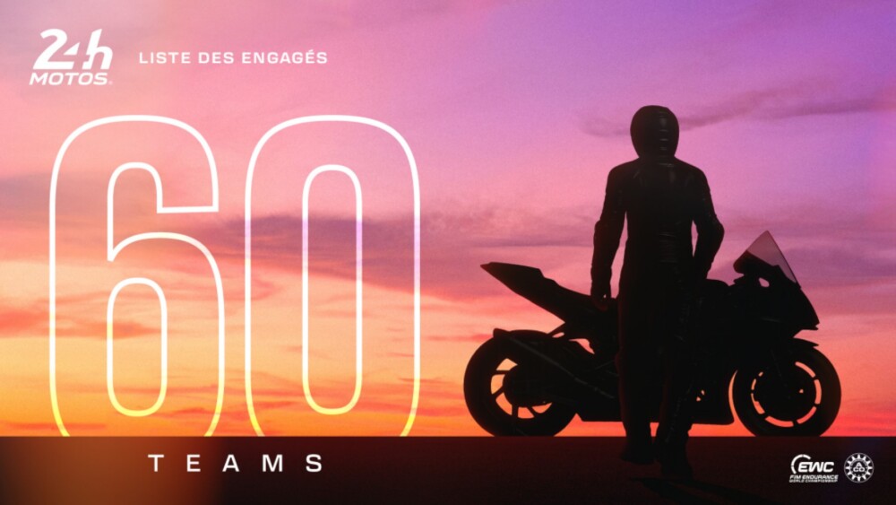 Entry List for 49th edition of 24 Heures Motos