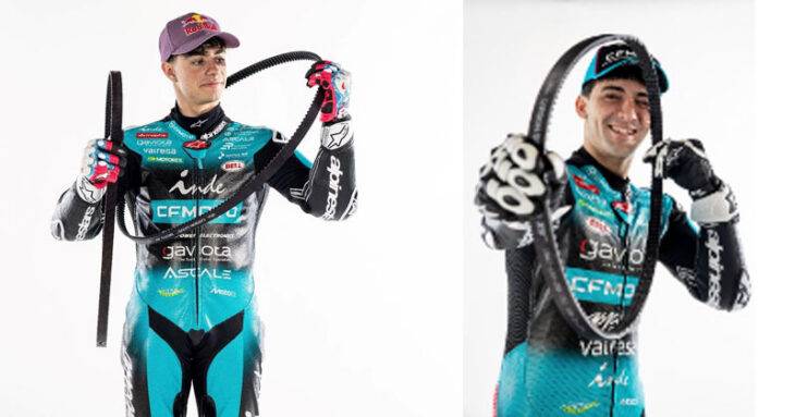 Gates Belt Drive Sponsors CFMOTO ASPAR Moto2 Race Team