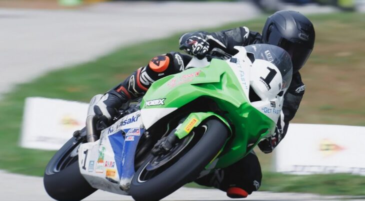 Jake Jansen at Ozarks International Raceway in 2025