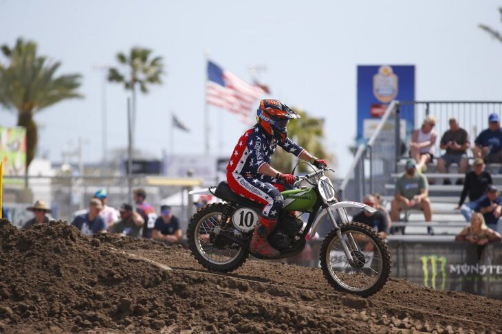 Judd Poindexter at 2026 Daytona Vintage Supercross