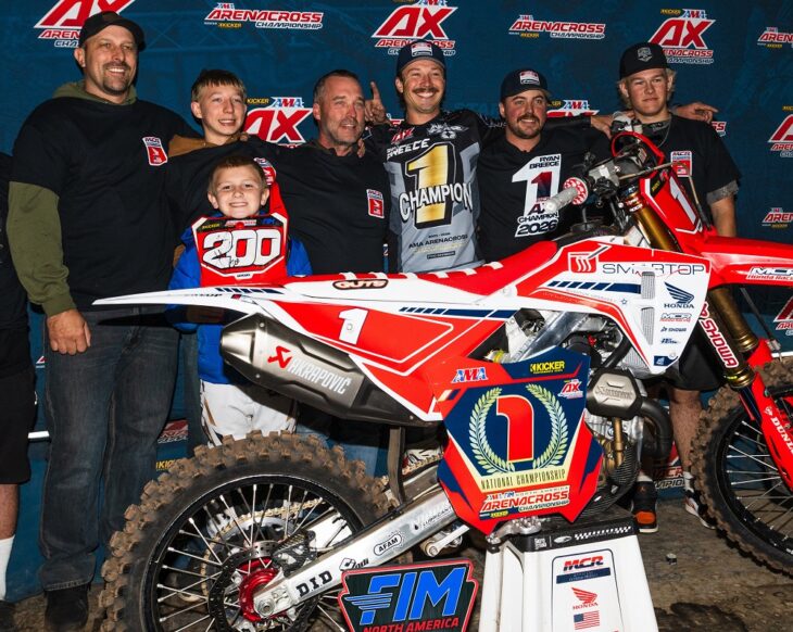 Ryan Breece 2026 AMA and FIMNA AX Pro Class Champion
