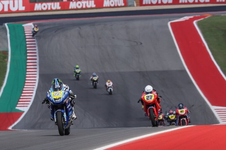 Sam Drane Talent Cup Race 2 at COTA 2025