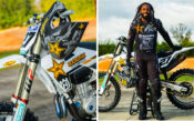 Shoei VFX-EVO MS Twenty Seven LE Helmet with Malcolm Stewart