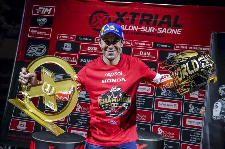 Toni Bou at 2026 FIM X-Trial of France