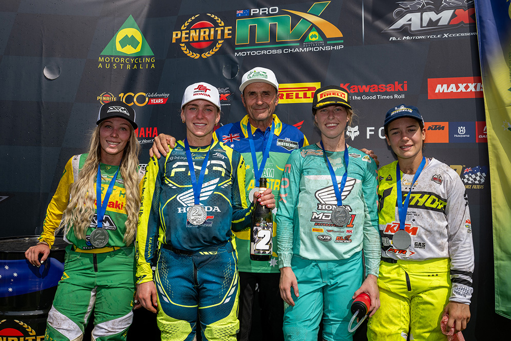 Lachlan Turner at 2026 FIM Oceania Women’s MX Cup