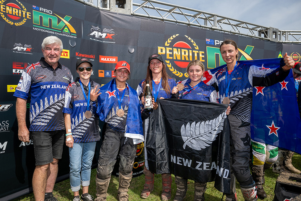 Lachlan Turner at 2026 FIM Oceania Women’s MX Cup