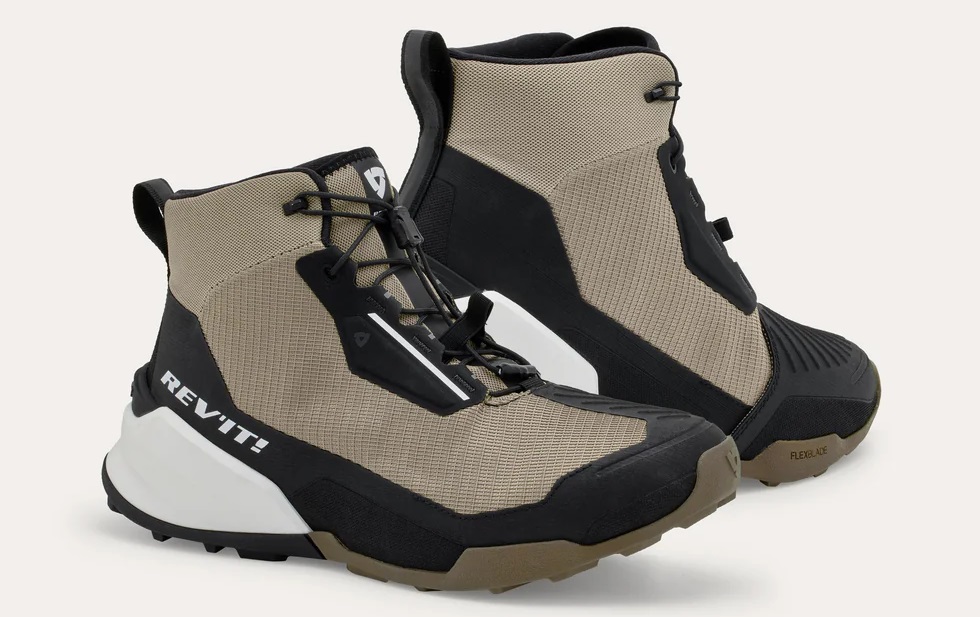 REV’IT! Subduction riding shoes with the FlexBlade System
