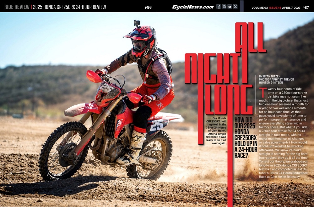 2025 Honda CRF250RX at 24-Hours of Glen Helen Endurance race 2025 Honda CRF250RX at 24-Hours of Glen Helen Endurance race