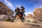 2026 KTM 1390 Super Adventure R jumping