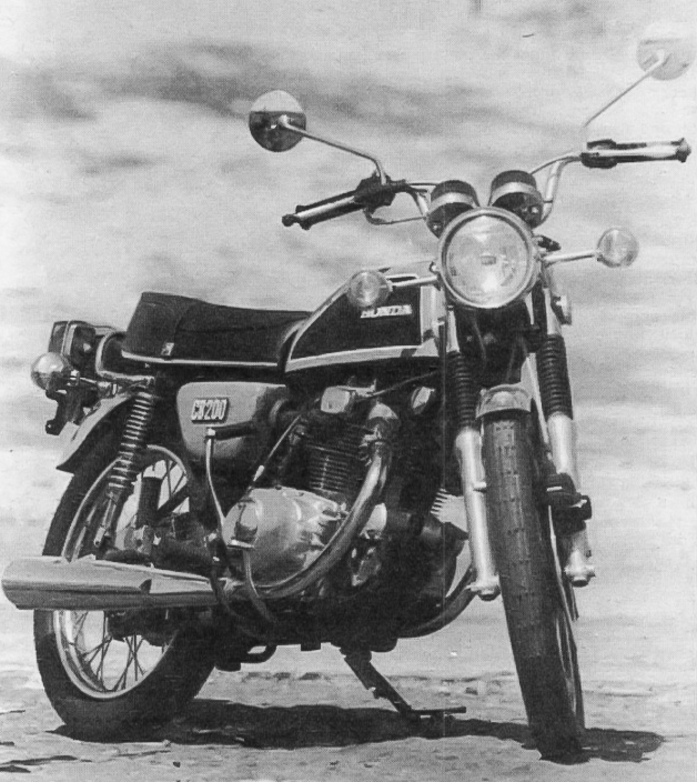 Cycle News Magazine Archives Column 1974 Honda CB200