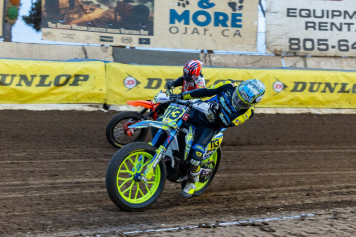 Brucks and Arnaiz 2026 Ventura Short Track. Photo by Tim Lester for AMA Pro Racing