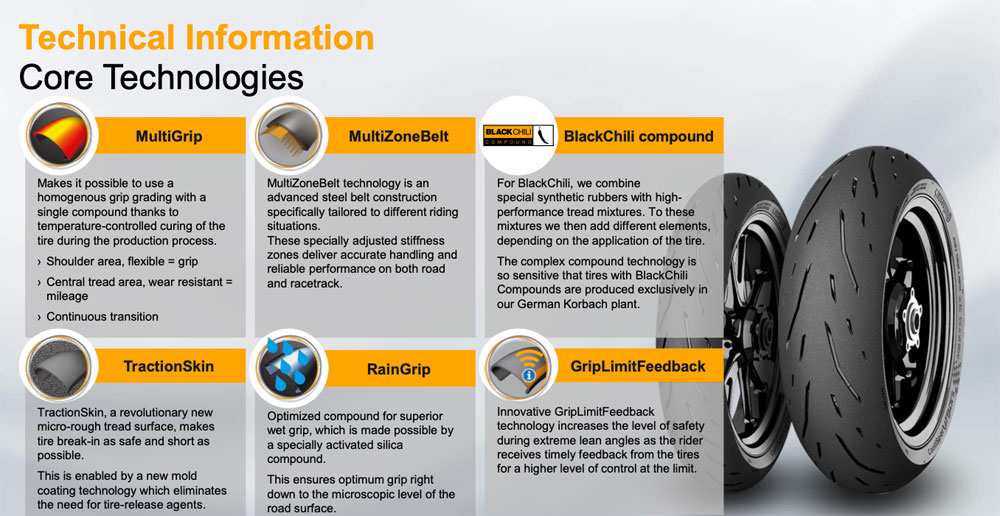 Continental ContiSportAttack 5 Tires Technology Continental ContiSportAttack 5 Tires Technology