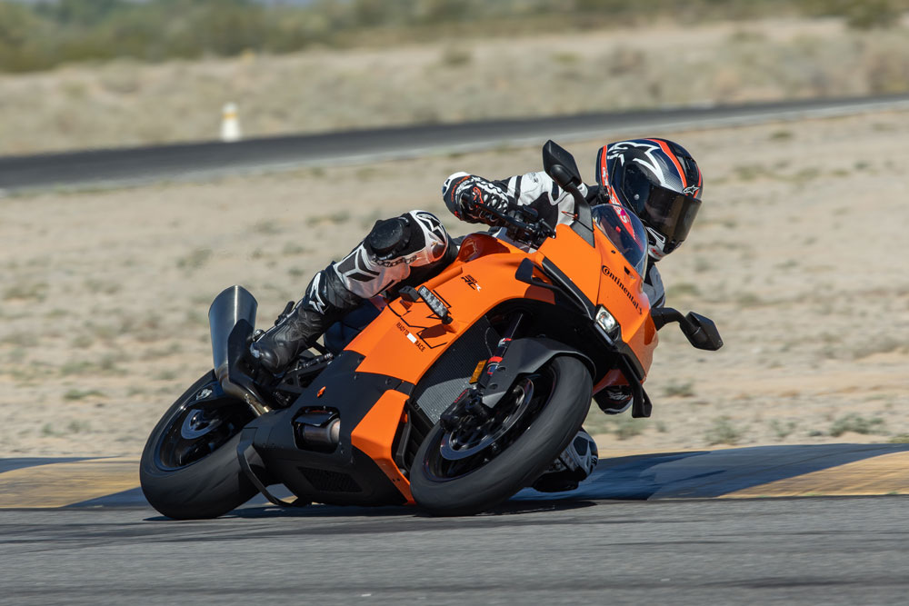 Continental ContiSportAttack 5 Tires on KTM 990 Continental ContiSportAttack 5 Tires on KTM 990