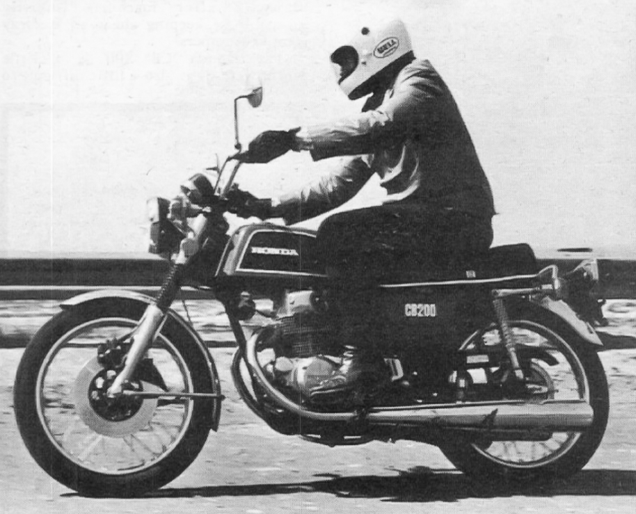 Cycle News Magazine Archives Column 1974 Honda CB200