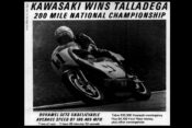 Cycle News Magazine Archives Column | Yvon Duhamel at Talladega, 1971