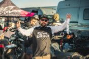 DJ Osborne races Himalayan Mana Black at 2026 Biltwell 100