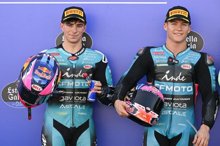 David Alonso, Daniel Holgado, Moto2, Brazilian MotoGP, 22 March 2026