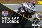 Dunlop Motorcycle Tires Sets New Lap Records on Sportmax Slick Tires at Road Atlanta