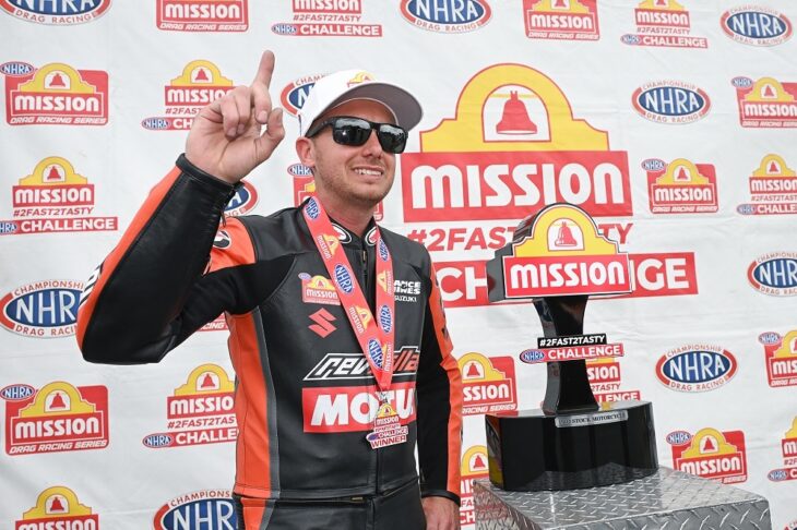 Gaige Herrera at 2026 NHRA Four-Wide Nationals