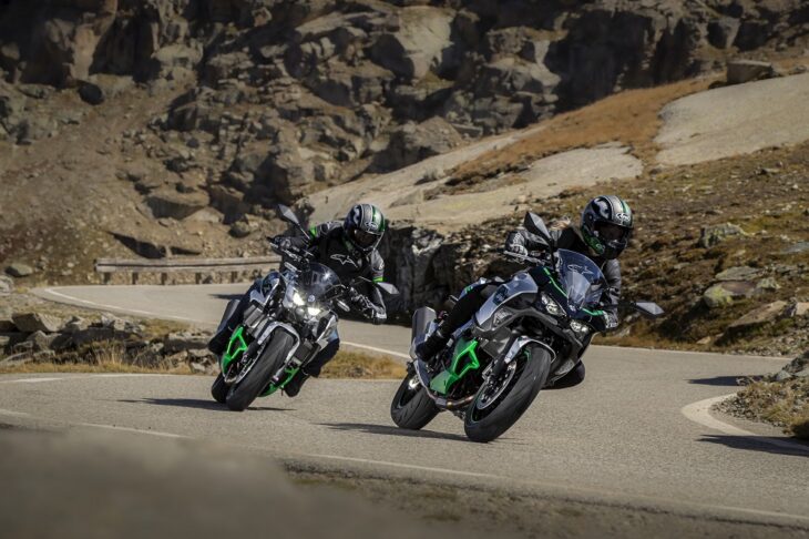 Kawasaki Z7 Hybrid and Ninja 7 Hybrid motorcycles