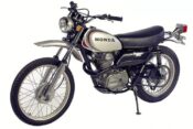 1972 Honda XL250 four-stroke