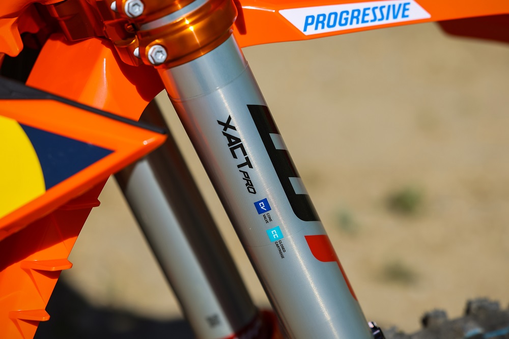 2026 KTM 250 SX-F Factory Edition suspension