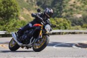 2026 Kawasaki Z900RS SE ABS action