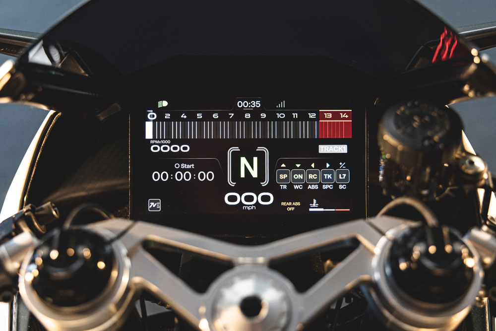 2026 Norton Manx R cockpit 2026 Norton Manx R cockpit