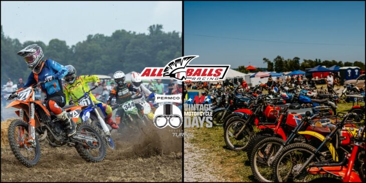 All Balls Racing Signs on as Swap Meet and Racing Sponsor for AMA Vintage Motorcycle Days