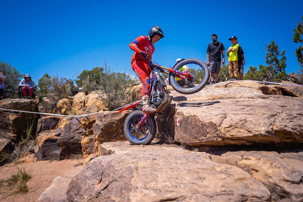 Cole Cullins at 2026 NATC MotoTrials New Mexico