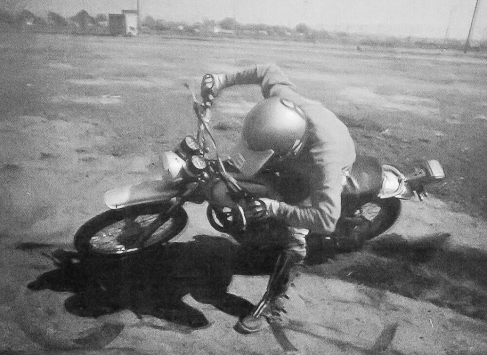 Cycle News Archives 1972 Honda XL250 action