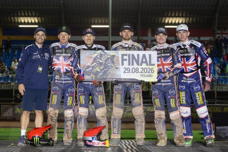 Great Britain team at 2026 Speedway World Cup Landshut