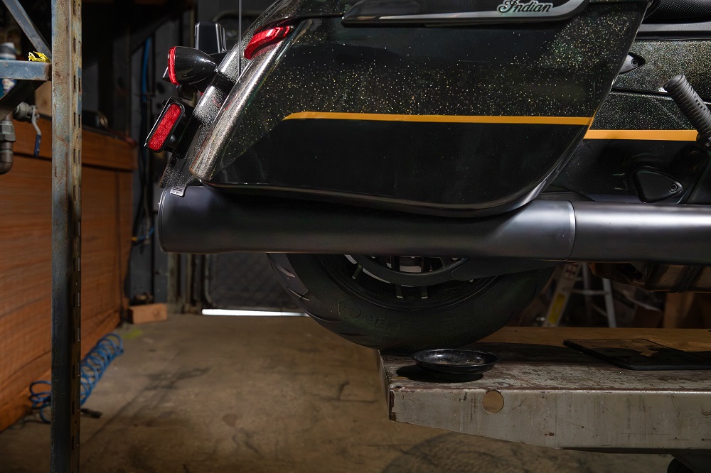 Indian Motorcycle Introduces Racing Operations Dual Slip-On Exhaust