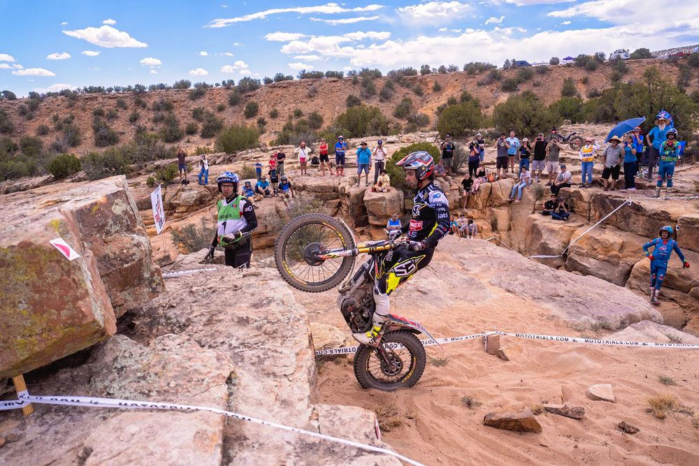 Jorge Casales at 2026 NATC MotoTrials New Mexico