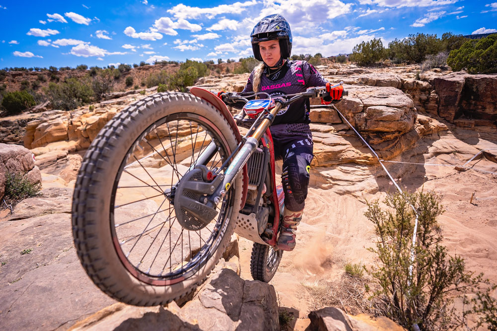 Maddie Hoover at 2026 NATC MotoTrials New Mexico