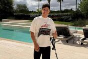 Marc Marquez is at home recovering