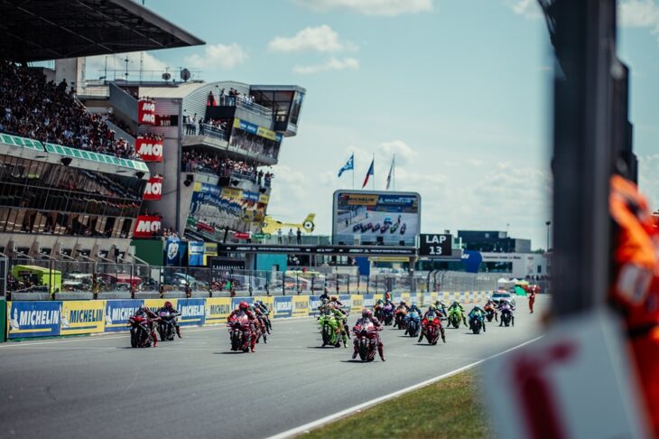 MotoGP race start