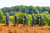 Triumph Pro MX Jordon Smith, Mikkel Haarup, Austin Forkner, Gage Linville, Deacon Denno