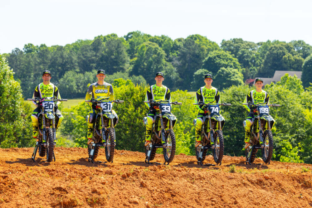 Triumph Pro MX Jordon Smith, Mikkel Haarup, Austin Forkner, Gage Linville, Deacon Denno