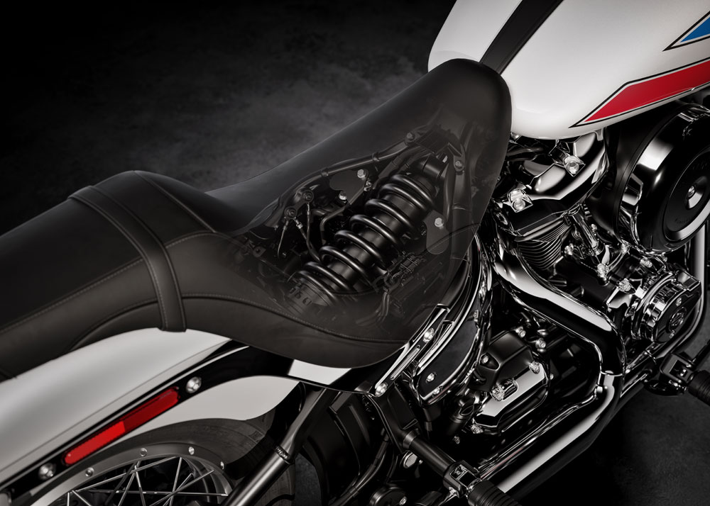 2026 Harley-Davidson Super Glide hidden shock