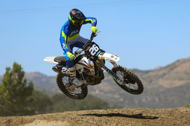 2026 Husqvarna FC 250 Factory Edition jumping
