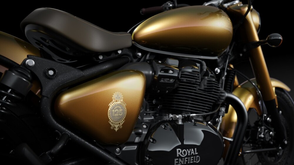 2026 Royal Enfield Classic 650 125th Anniversary Edition side panel