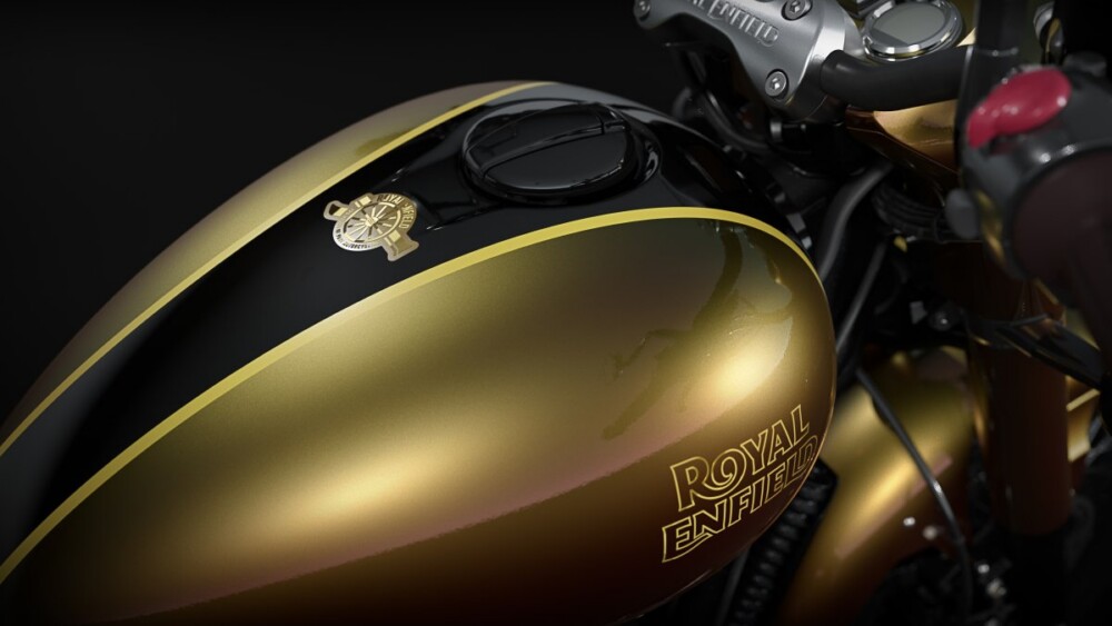 2026 Royal Enfield Classic 650 125th Anniversary Edition tank