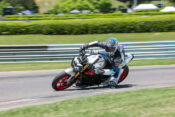 2026 Triumph Street Triple 765 RX on Barber Motorsports racetrack